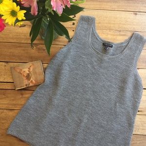 Eileen Fisher Alpaca Gray Sweater Tank (MP)